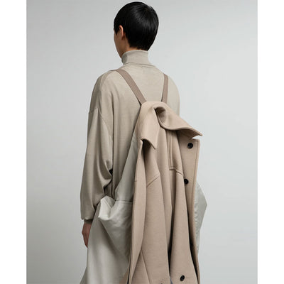 【Graphpaper/グラフペーパー】<br>Light Melton Oversized Coat <br>GU253-10270C