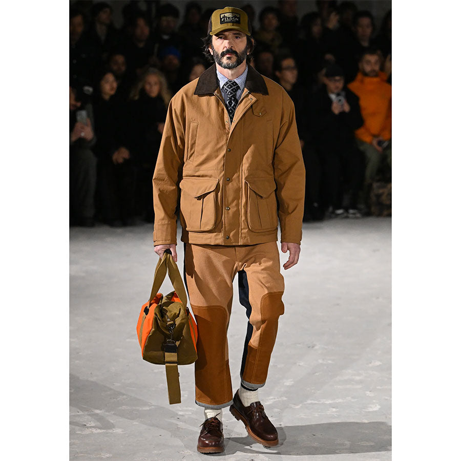 【JUNYA WATANABE MAN】<br>綿デニム×綿帆布 Levi's Wネームパンツ <br>WP-P206-051