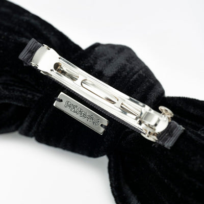 【FETICO/フェティコ】 <br>Velvet bow hair clip <br>FTC254-2001A