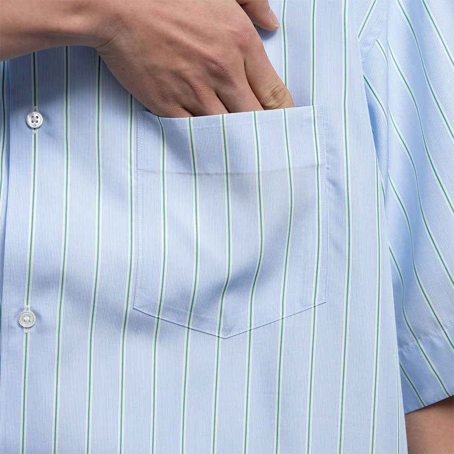 Graphpaper/グラフペーパー】SIDOGRAS S/S Oversized Regular Collar