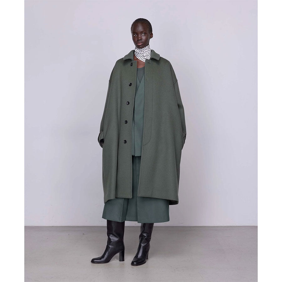 【Graphpaper/グラフペーパー】<br>Light Melton Oversized Coat <br>GU253-10270C