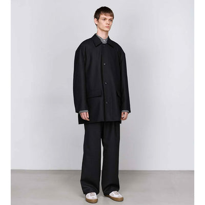 【Graphpaper/グラフペーパー】<br>Scale Off Flannel Car Coat <br>GM253-10354