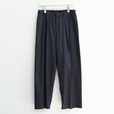 【nonnotte/ノノット】<br>Draping Elastic In Tuck Wide Trousers <br>N-25S-010