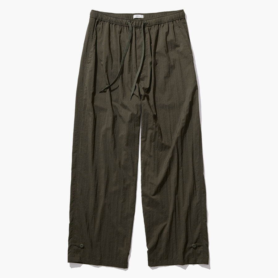 ATON/エイトン】MAT AIRLY NYLON WIDE PANTS PRAGLM0200の通販