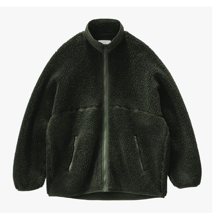 Graphpaper/グラフペーパー】Wool Boa Zip-Up Blouson GU253-30474の