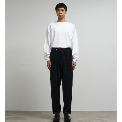【Graphpaper/グラフペーパー】<br>Soft Knit Corduroy Wide Tapered Chef Pants <br>GM253-40212B