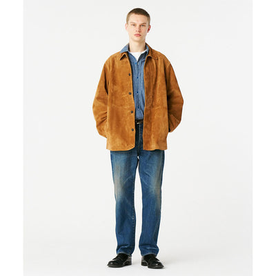 【HERILL/ヘリル】<br>Goatsuede Jacket <br>25-011-HL-8120-30