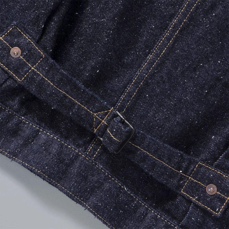 New Manual/ニューマニュアル】#023 LV T-BACK DENIM JACKET BLEACH