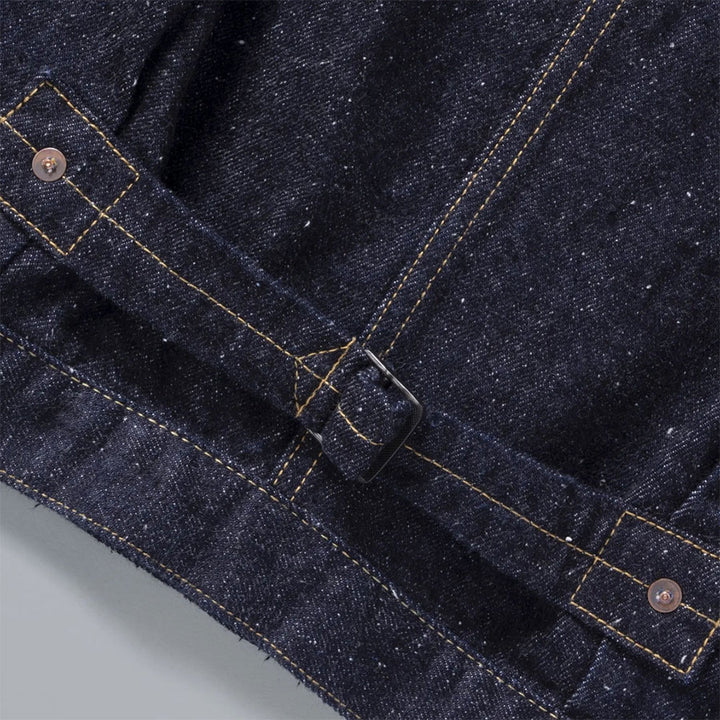 New Manual/ニューマニュアル】#023 LV T-BACK DENIM JACKET BLEACH