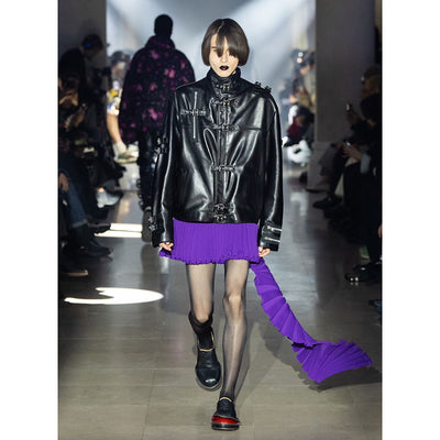 【doublet/ダブレット】<br>BUCKLE OVERLOAD LEATHER JACKET <br/>25AW06BL222