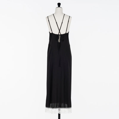 【FETICO/フェティコ】 <br>Crepe slip dress <br> FTC254-0806B
