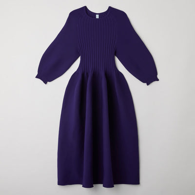 【CFCL/シーエフシーエル】<br>POTTERY LONG PUFF SLEEVE DRESS <br>CF006KH079