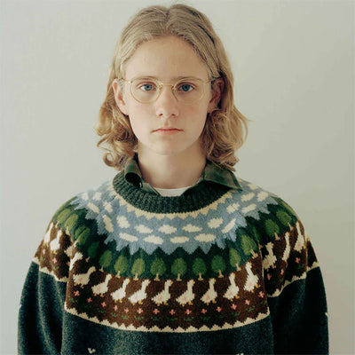 【Unlikely/アンライクリー】<br>Unlikely Fair Isle “Duck” <br>U24F-15-0001