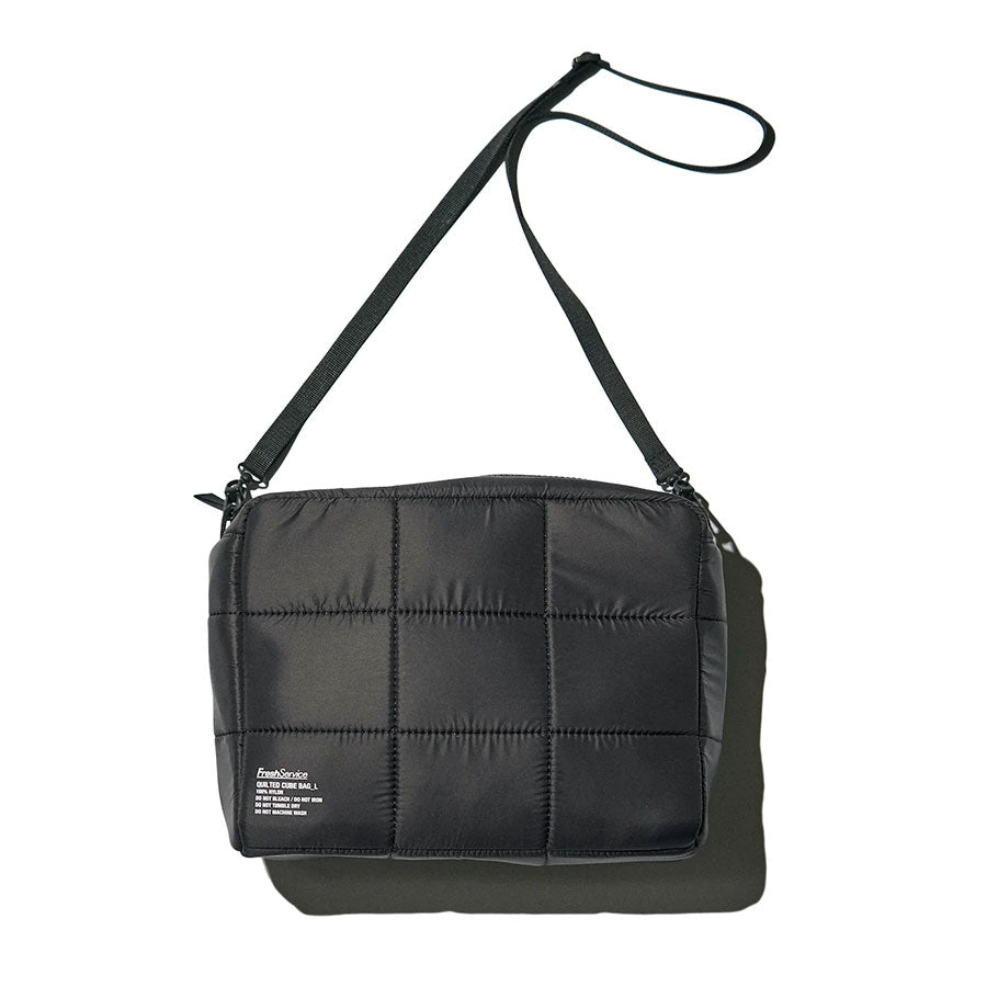 【FreshService/フレッシュサービス】<br>QUILTED CUBE BAG_L <br>FSW-23-AC_218