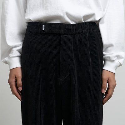 【Graphpaper/グラフペーパー】<br>Soft Knit Corduroy Wide Tapered Chef Pants <br>GM253-40212B