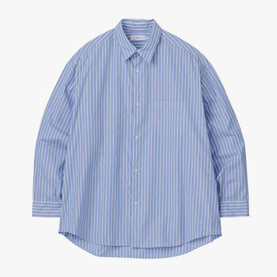 【Graphpaper/グラフペーパー】<br>SOKTAS High Count Broad L/S Oversized Regular Collar Shirt <br>GM234-50102