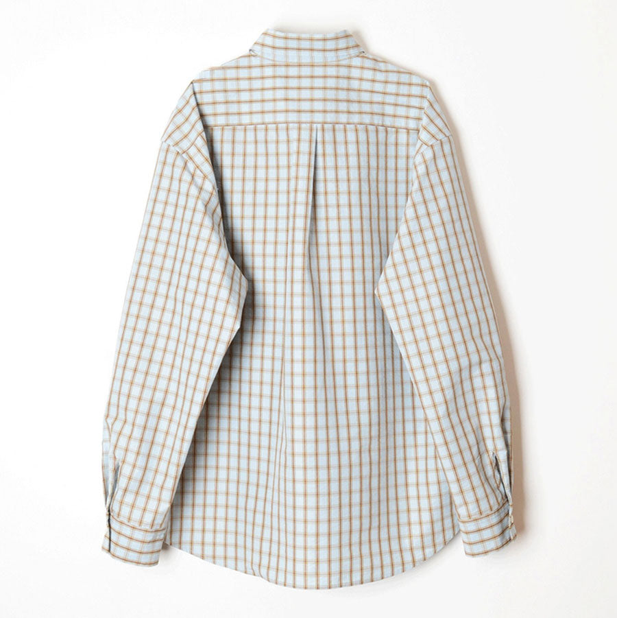 【HOLIDAY/ホリデイ】<br>WASHED CHECK BIG SHIRT <br>25102004