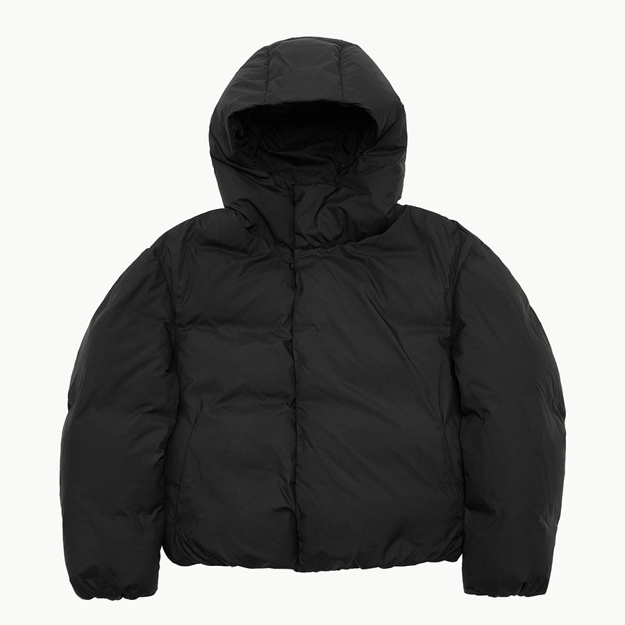 【AMOMENTO/アモーメント】<br>HOODED DOWN PUFFER <br>AM24FWM09JP