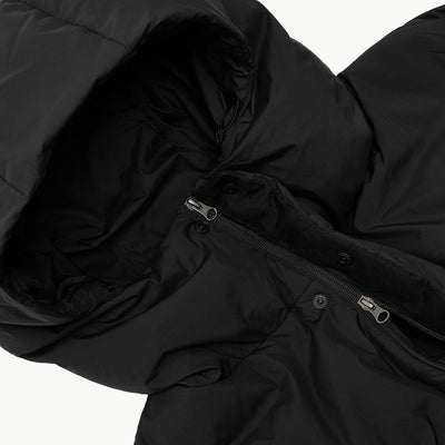 【AMOMENTO/アモーメント】<br>HOODED DOWN PUFFER <br>AM24FWM09JP