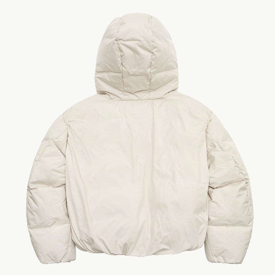 【AMOMENTO/アモーメント】<br>HOODED DOWN PUFFER <br>AM24FWM09JP