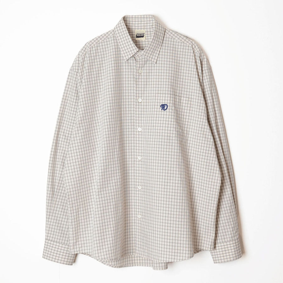 【HOLIDAY/ホリデイ】<br>CHECK BIG SHIRT <br>25102003