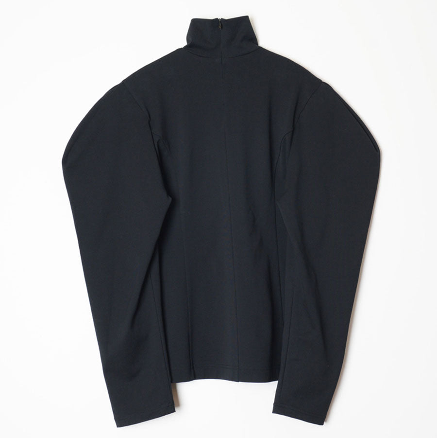 【HOLIDAY/ホリデイ】<br>PUFF SLEEVE HIGH-NECK TOPS <br>24201012