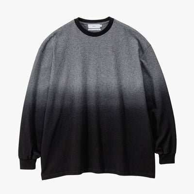 【Graphpaper/グラフペーパー】<br>Gradient Border L/S Tee <br>GU253-70511