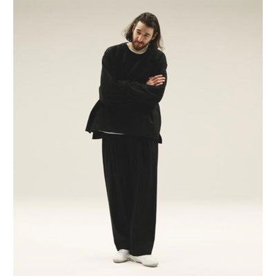 【KANEMASA PHIL./カネマサフィル】<br>36G Wool Stripe Easy Trousers <br>KM24A-043