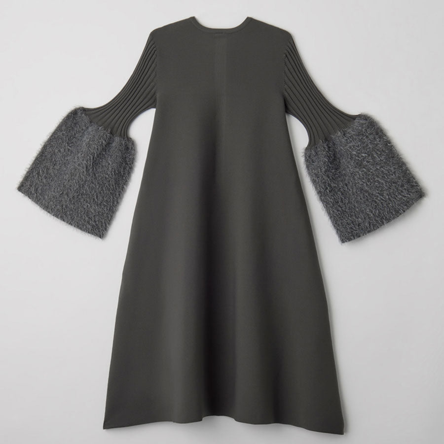 【CFCL/シーエフシーエル】<br>POTTERY LUXE LONG BELL SLEEVE FLARE DRESS <br>CF006KH106