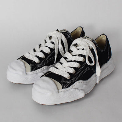【Maison MIHARA YASUHIRO】<br>"HANK" OG Sole Canvas Low-top Sneaker (BLACK)<br>A05FW702