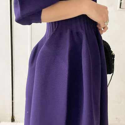 【CFCL/シーエフシーエル】<br>POTTERY LONG PUFF SLEEVE DRESS <br>CF006KH079