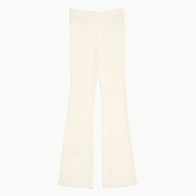 【AMOMENTO/アモーメント】<br>RIBBED PANTS <br>AM24FWW07PT