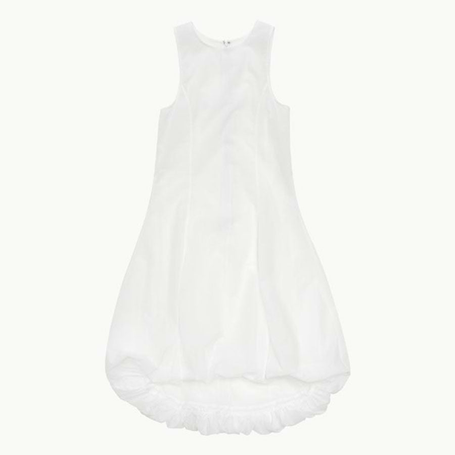 【AMOMENTO/アモーメント】<br>SHEER VOLUME DRESS <br>AM25SSW05DR