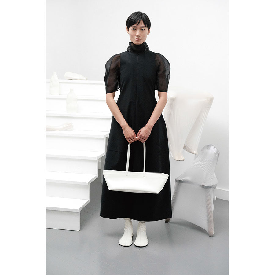 AMOMENTO アモメント アワーグラス ロング ドレス BLACK HOURGLASS LONG DRESS-アワーグラスロングドレス-AMOMENTO（ア
