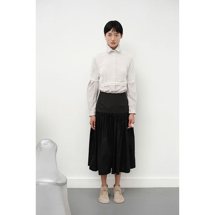 AMOMENTO/アモーメント】SHEER CROPPED KNIT AM25SSW03KNの通販 「ONENESS ONLINE STORE」
