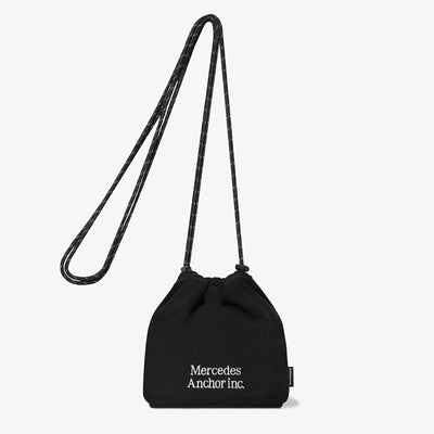 【ANCHOR INC./アンカーインク】<br>FLEECE DRAWSTRING BAG <br>ANCFW25AC08