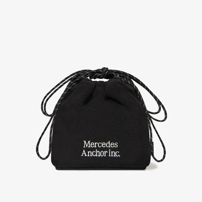 【ANCHOR INC./アンカーインク】<br>FLEECE DRAWSTRING BAG <br>ANCFW25AC08