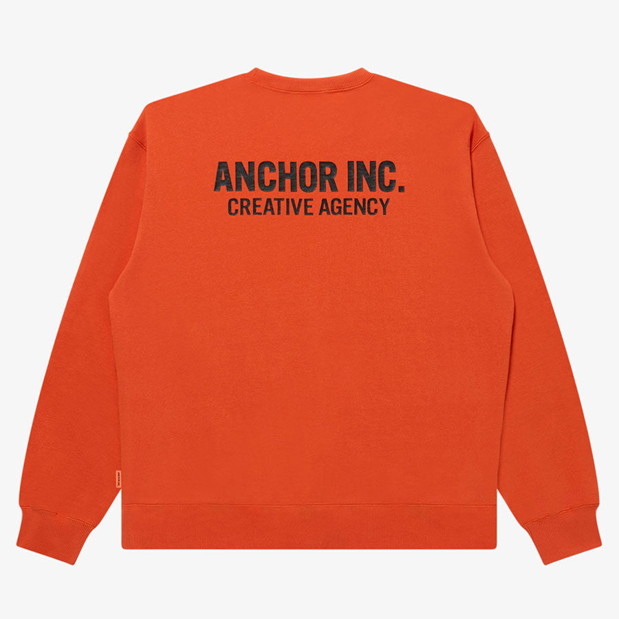 ANCHOR INC./アンカーインク】BOLD LOGO CREWNECK SWEAT ANCSS26CS02の