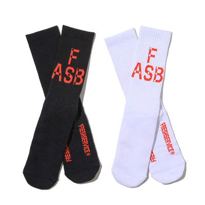 【FreshService/フレッシュサービス】<br>AS×FS 2-PACK SOCKS <br>FSP253-90161AS