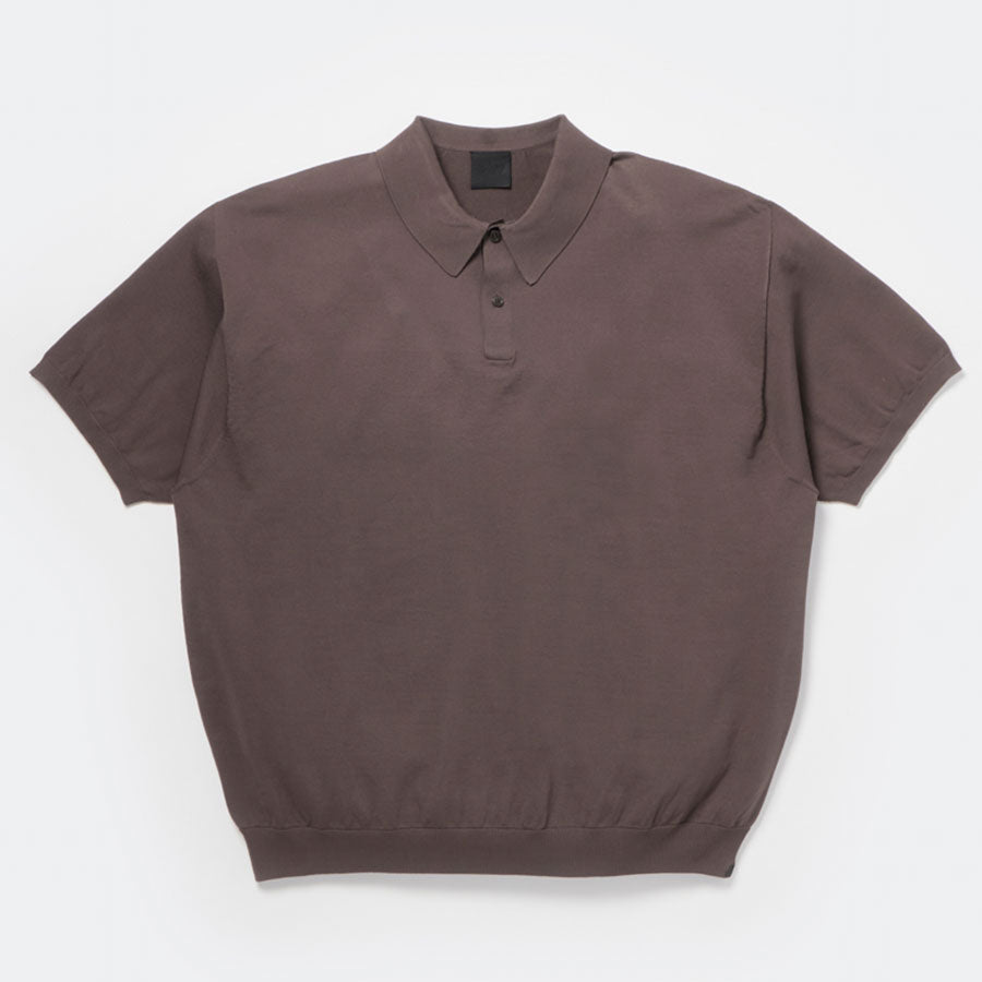 ダイワDAIWA PIER39 TECH KNITポロシャツ Mサイズ ブラウン DAIWA PIER39/ダイワピアサーティナイン】TECH KNIT POLO S/S BE-43026