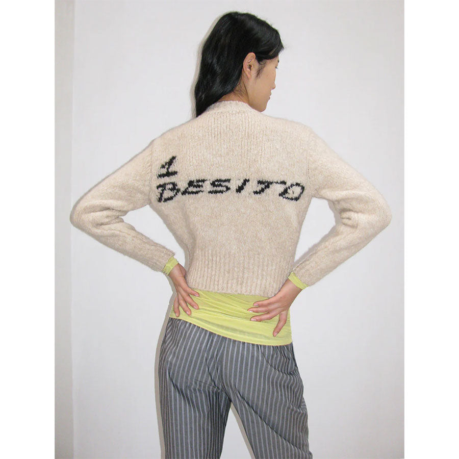 【Paloma Wool/パロマウール】<br>1BESITO ZIP <br>PW23AW127