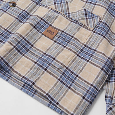 【SEDAN ALL-PURPOSE/セダンオールパーパス】<br>Plaid Sleeping Jacket <br>SD25F-SH03