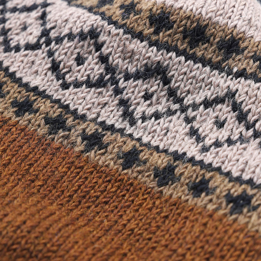 【SEDAN ALL-PURPOSE/セダンオールパーパス】<br>Hand Knit Ear Flap Beanie <br>SD25F-CP06