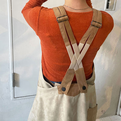 SALE 70%OFF ! <br/>【TANAKA/タナカ】<br>COVERALL APRON (ECO-BEIGE) <br>ST-132