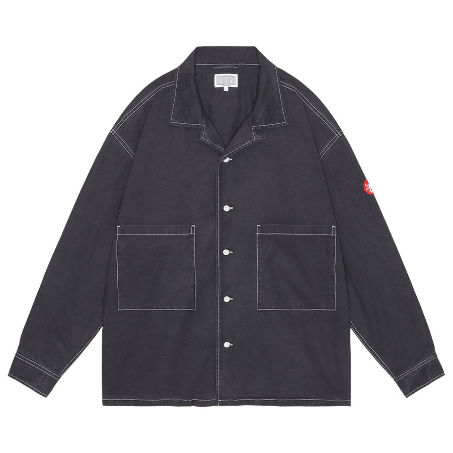 【C.E/シーイー】<br>WASHED OPEN SHIRT <br>CES25SH01