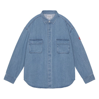 【C.E/シーイー】<br>BLEACHED DENIM BIG SHIRT <br>CES26SH02