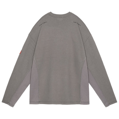 【C.E/シーイー】<br>SIDE SEAM DBL KNIT LONG SLEEVE <br>CES27CS14