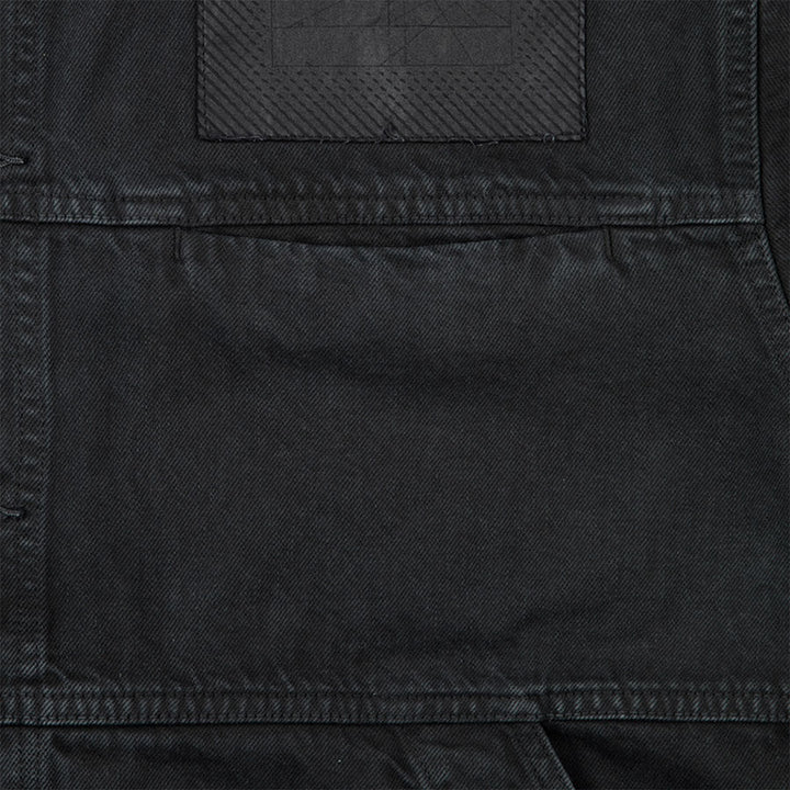 C.E / シーイー | OVERDYE COLOUR LIGHT DENIM JACKET - Black