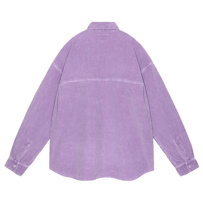 【C.E/シーイー】<br>OVERDYE CORD DESIGN BIG SHIRT <br>CES27SH02