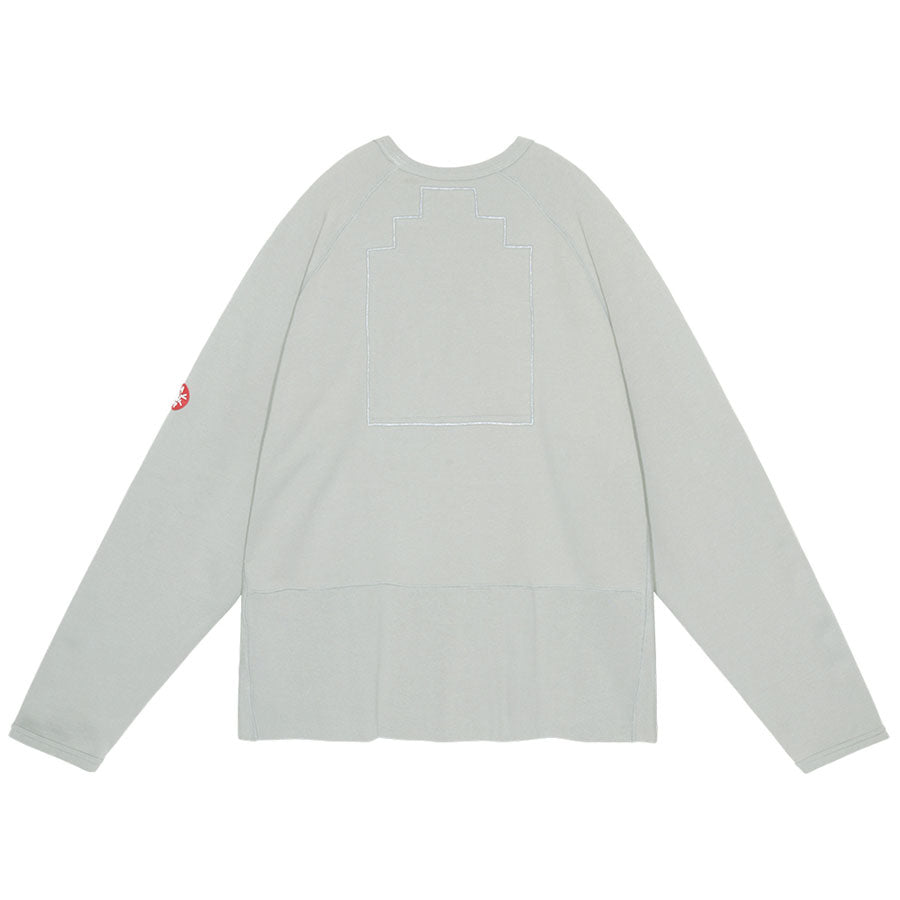 【C.E/シーイー】<br>HALF PANEL RIB CREW NECK <br>CES28CS06